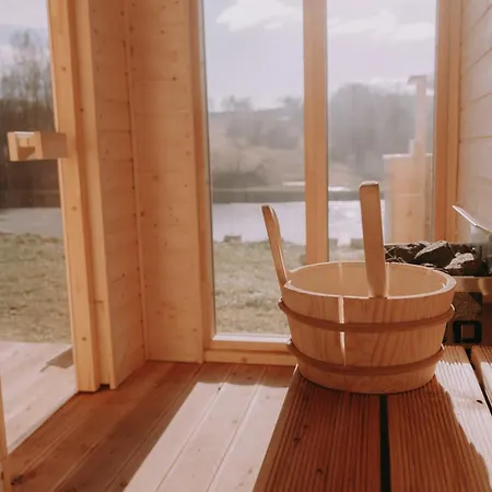 Domki Nad Stawami Z Jacuzzi I Sauna 2 Woliborz Exterior photo